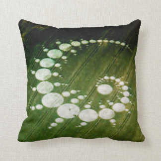 Cream Of  The Crop Circle Throw Pillow