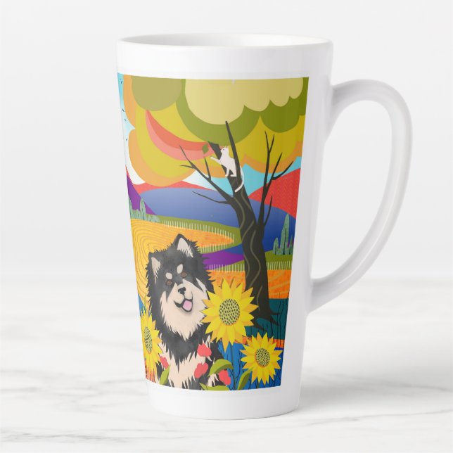 CREAM OF THE CROP  Cream Finnish Lapphund Mug (Right)