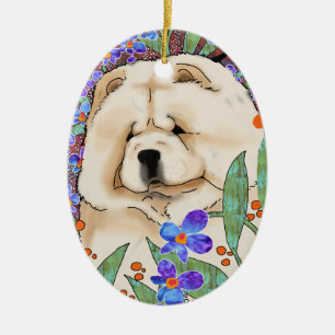 CREAM OF THE CROP pendant Ceramic Ornament