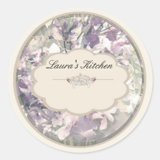 cream orchids labels