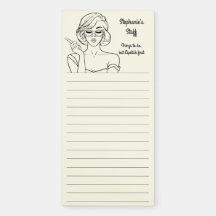 Cream Pretty Retro Lipstick Girl To Do List
