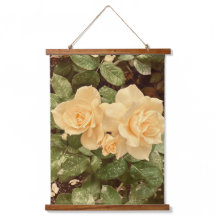 Cream Rose Tapestry