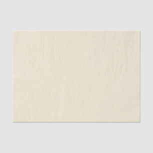 Cream Solid Colour Tissue Paper