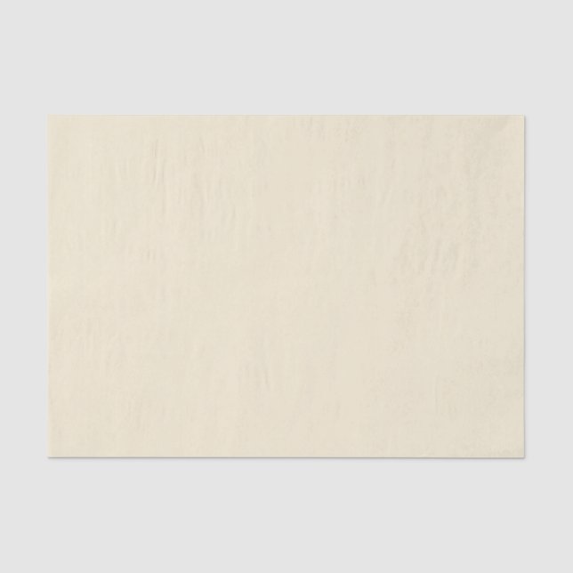 Cream Solid Colour Tissue Paper (Front)