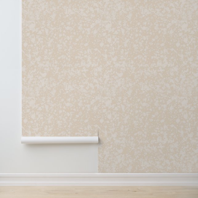 Cream Speckled Texture Wallpaper (Application)