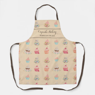 Cream Sweet Bakery Custom Professional Kitchen Apron