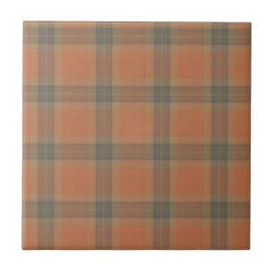 Cream Tartan Ceramic Tile