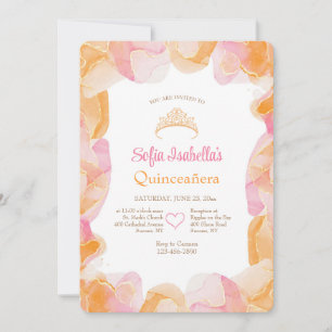 Creamsicle Colours Invitation