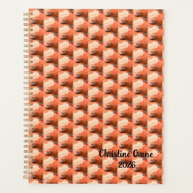 Creamy Dessert Customizable Planner (Front)