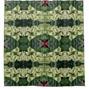 Creamy Foxglove Flowers Abstract