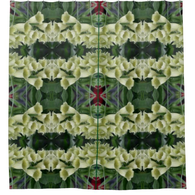 Creamy Foxglove Flowers Abstract (Front)