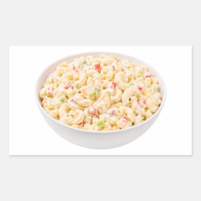 Creamy Macaroni Salad With Dressing Sticker (Front)