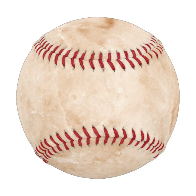 Creamy Marble Texture Baseball (Front)