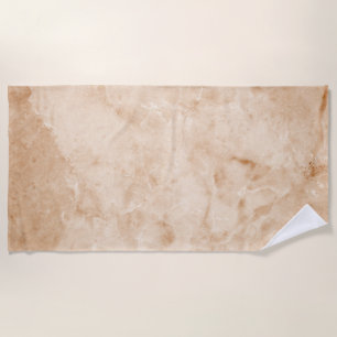 Creamy Marble Texture Beach Towel