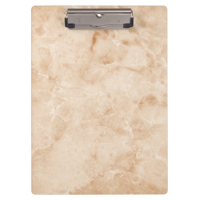 Creamy Marble Texture Clipboard (Front)