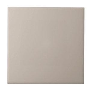 Creamy Mushroom Solid Colour Tile