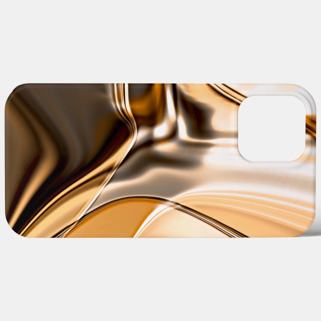 Creamy orange to brown twisted reflecting lighting Case-Mate iPhone case (Back (Horizontal))