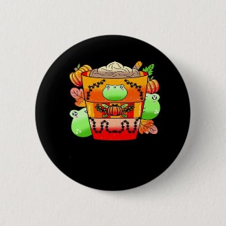 Creamy Pumpkin Spice Latte Season 2 Inch Round Button