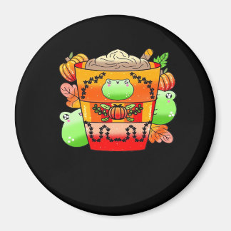 Creamy Pumpkin Spice Latte Season Magnet