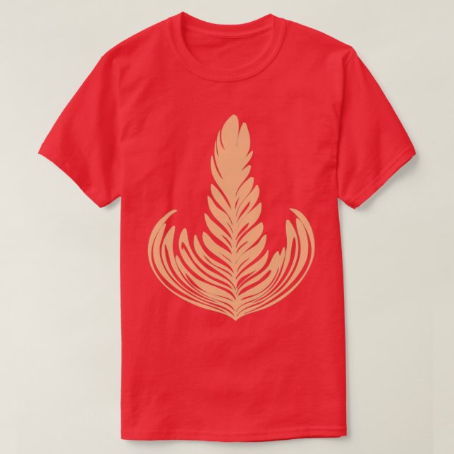 Creamy Rosetta T-Shirt (Design Front)
