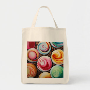 Creamy Swirls Tote Bag