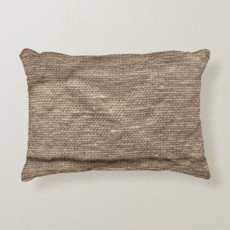 Creased brown, abstract textured background. accent pillow