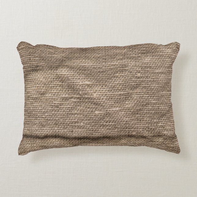 Creased brown, abstract textured background. accent pillow (Front)