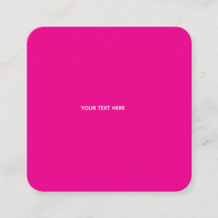 Creat Your Own Megenta Invitation Postcard