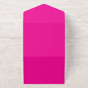 Creat Your Own Megenta Invitation Postcard