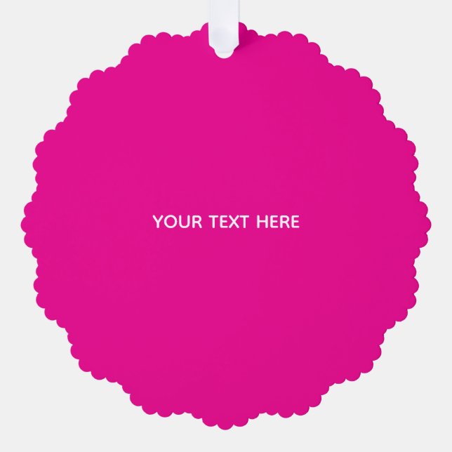 Creat Your Own Megenta Invitation Postcard (Recto)