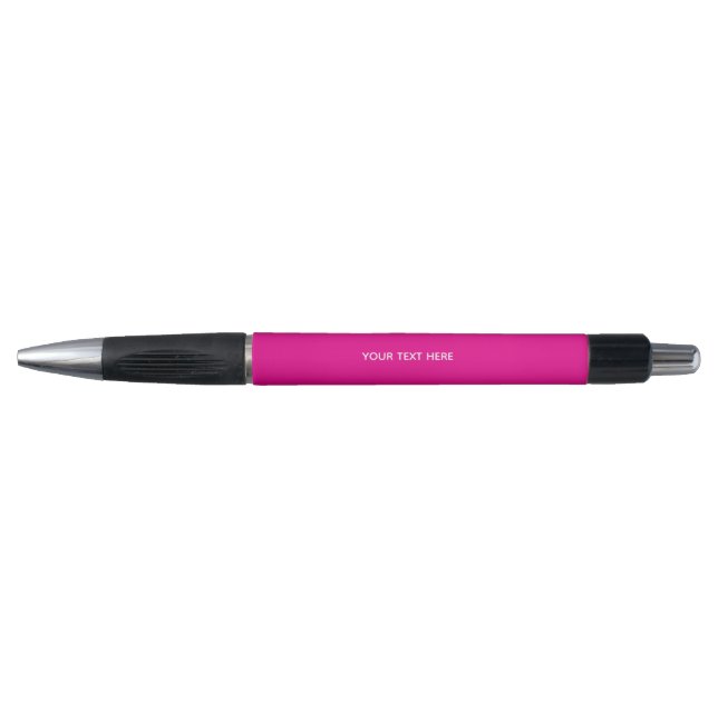 Creat Your Own Megenta Invitation Postcard Pen (Front)