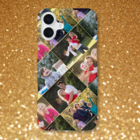 Create 5 Photo Collage Family Kids Monogrammed