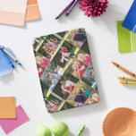 Create 6 Photo Collage Family Kids Monogrammed iPad Pro Cover<br><div class="desc">Create your own custom, personalized, unique, one-of-a-kind, beautiful elegant stylish faux gold typography script name monogram / initials, monogrammed, cool, six photo collage magnetic iPad smart cover that folds into multiple stand positions and features grey microfiber interior that helps protect your screen, and wake / sleep function. Simply add your...</div>