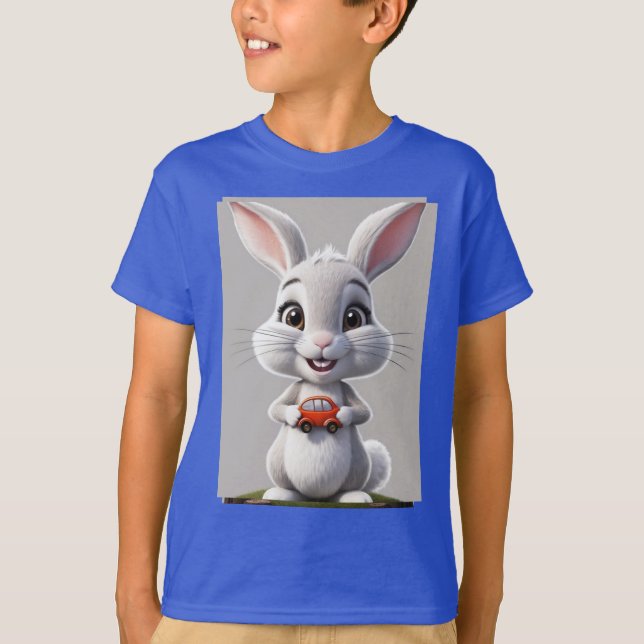 Create a character design of a small, cute t-shirt (Front)