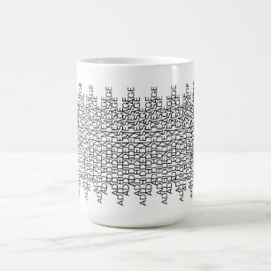 Create A Cool Trendy Custom Secret Message Black Coffee Mug