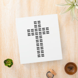 Create a Cross Pattern with any Logo or Image Binder