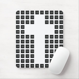 Create a Cross Pattern with any Logo or Image Mous Mouse Pad