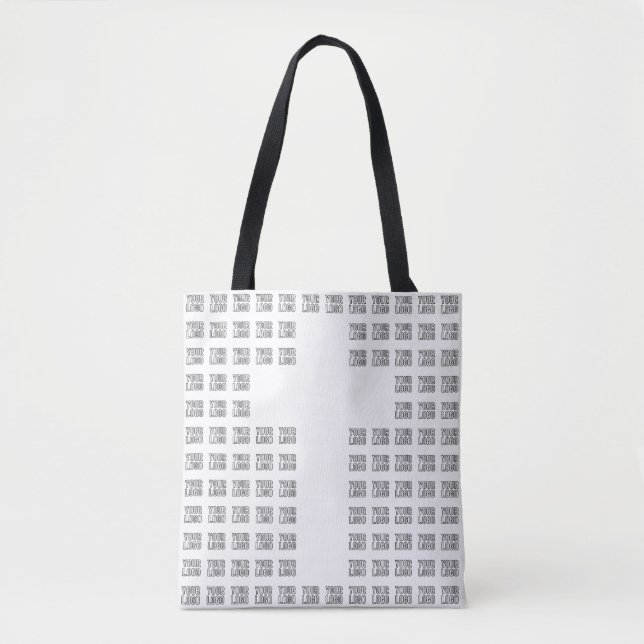 Create a Cross Pattern with any Logo or Image Tote Bag (Front)