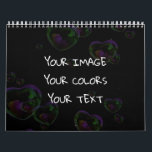 Create a Custom Calendar<br><div class="desc">Create your own custom stuff including personalized gifts and accessories, promotional products for your business, custom colour wedding supplies and favours, event decorations and more by adding your own text and design elements and choosing your favourite fonts, colours and styles. Visit Glass Hearts on Zazzle to view our entire collection...</div>