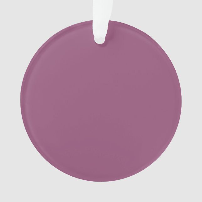 Create a Custom Colour/Design Personalized Ornament (Front)