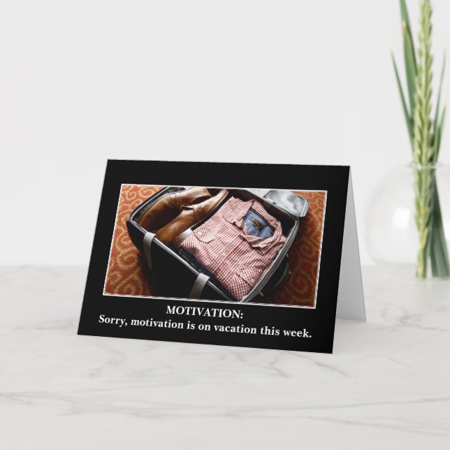 Create a custom demotivational gift card (Front)