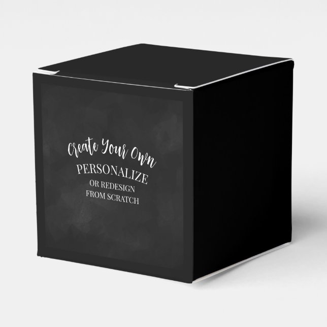 Create a Custom Favor Box (Front Side)