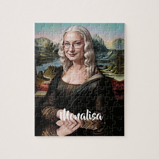 Create A Custom Funny Face  Jigsaw Puzzle (Vertical)