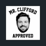 Create A Custom Funny Face Teacher Approval Rubber Self-inking Stamp<br><div class="desc">Create a custom rubber self inking stamp WITH YOUR FACE! great for grade school teachers, who like to add a little quirky pizazz to their curriculum. For best results, upload a photo of just your head/face with the background and everything else removed (transparent png format). image backgrounds can be erased...</div>