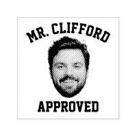 Create A Custom Funny Face Teacher Approval Rubber