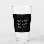 Create a Custom Glass<br><div class="desc">Create your own custom stuff including personalized gifts and accessories, promotional products for your business, custom colour wedding supplies and favours, event decorations and more by adding your own text and design elements and choosing your favourite fonts, colours and styles. Visit Glass Hearts on Zazzle to view our entire collection...</div>