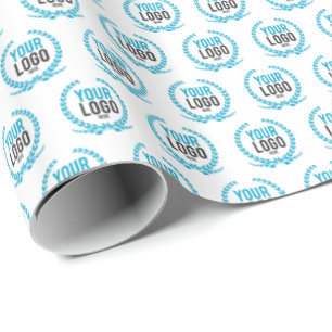 Create a Custom Logo Colour Wrapping Paper