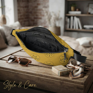 Create a Custom MGold Fanny Pack with Logo Pattern