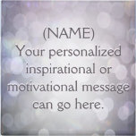 Create a Custom Motivational Message Magnet<br><div class="desc">Create a personalized custom motivational message to help you attain a goal,  or give a motivational message to a family member or friend. Makes a great inspirational gift.</div>