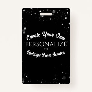 Create a Custom Personalized Badge